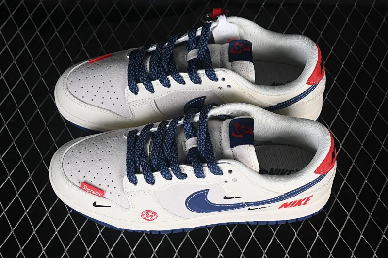All categories Nk SB Dunk Series Nk SB Dunk Low High-end customized low-top sneakers Nike SB Dunk Low Supreme co-branded Year of the Horse limited edition Anniversary high-end customized low-top casual sneakers FC7688-204